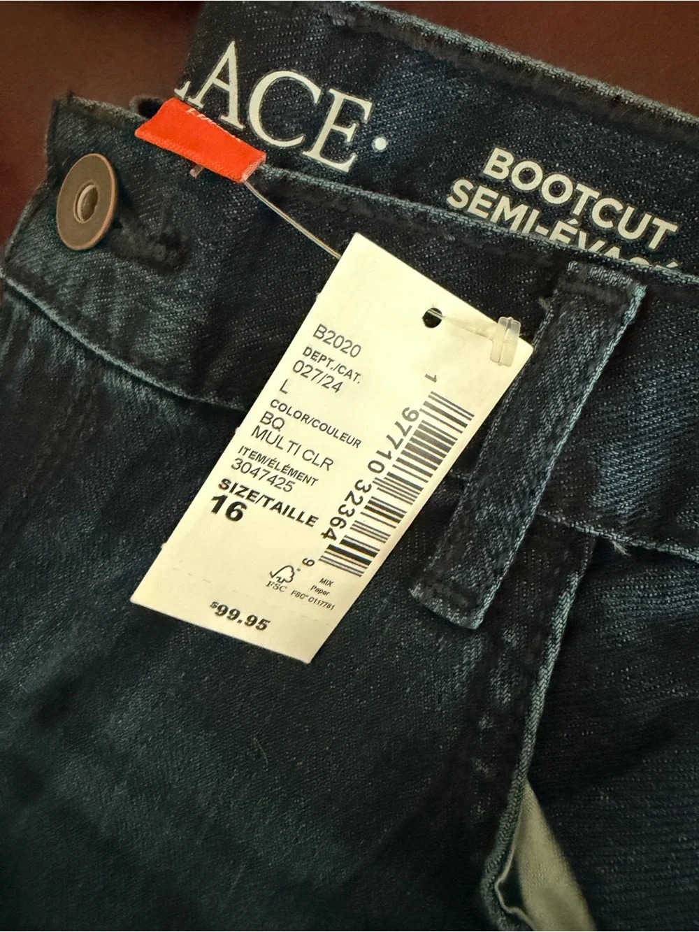 5 pairs Boys Bootcut Denim Jeans -16